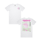 Neon Samurai Tee - White