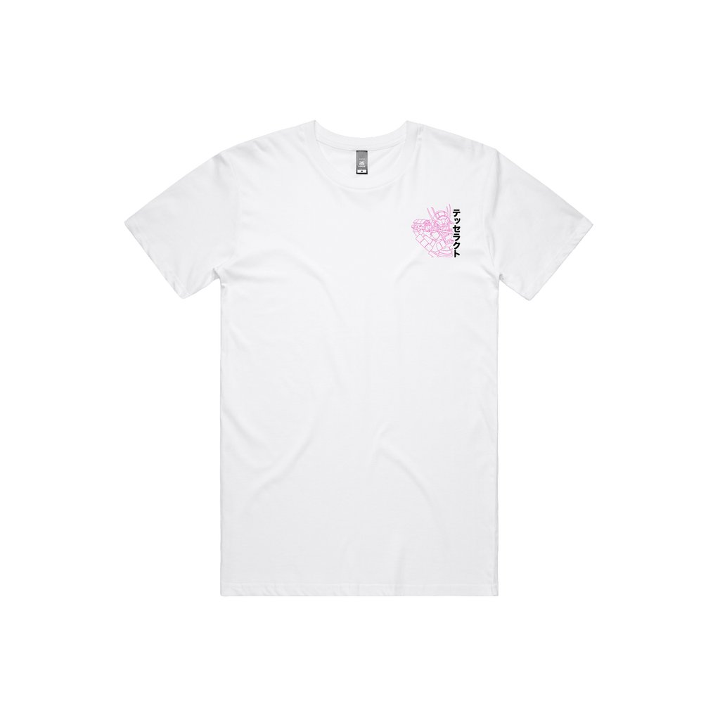 Neon Samurai Tee - White