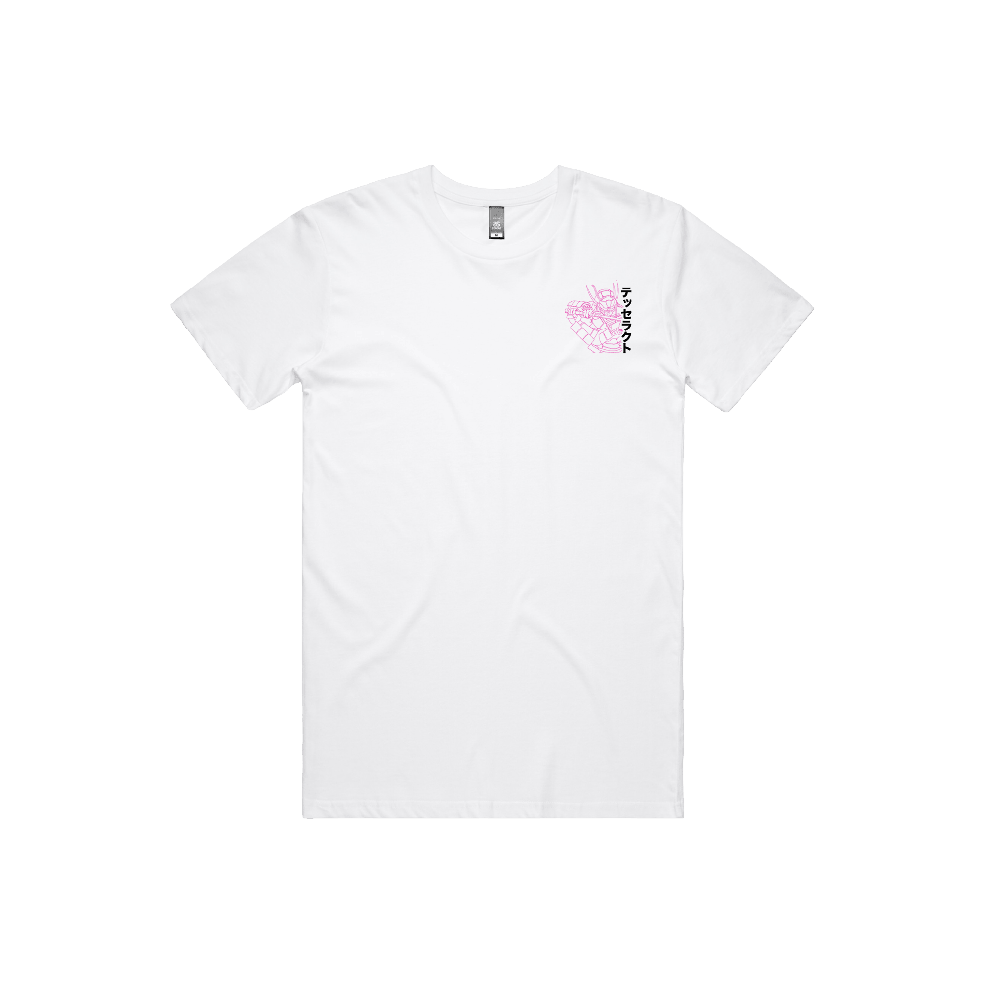 Neon Samurai Tee - White