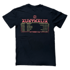 WoB AU Tour Tee - Black